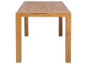 Stół do jadalni dębowy 180 x 90 cm jasne drewno NATURA  Lumarko!