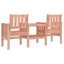 2-osobowa ławka ogrodowa ze stolikiem, lite drewno daglezjowe Lumarko!