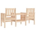 2-osobowa ławka ogrodowa ze stolikiem, lite drewno sosnowe Lumarko!