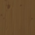 Leżaki, 2 szt., miodowy brąz, 199,5x60x74 cm, drewno sosnowe