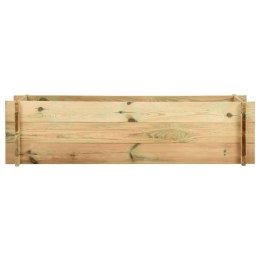 Skrzynia ogrodowa, impregnowane drewno sosnowe, 120 cm Lumarko!