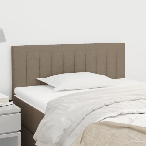 Zagłówek do łóżka, taupe, 100x5x78/88 cm, tkanina Lumarko!