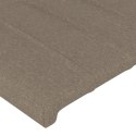 Zagłówek do łóżka, taupe, 100x5x78/88 cm, tkanina Lumarko!