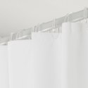 Zasłona prysznicowa Granada, 240x180 cm, biała Lumarko