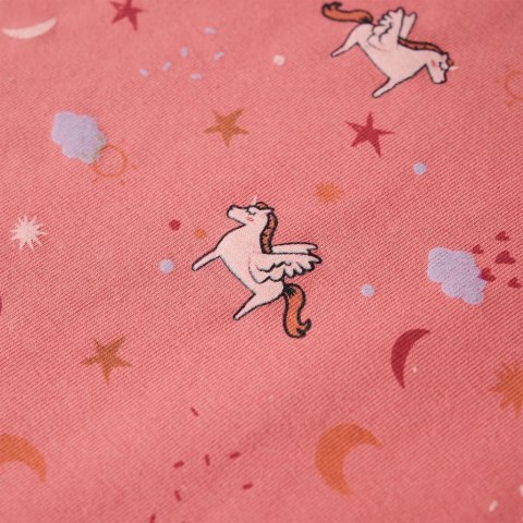 Piżama dziecięca z długimi rękawami, skrzydlate jednorożce, róż, 104 Lumarko!