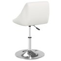 Krzesło stołowe, białe, sztuczna skóra Lumarko!