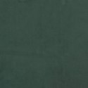 Zagłówek uszak, ciemnozielony, 203x16x118/128 cm, aksamit