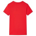 Koszulka dziecięca z krótkimi rękawami, czerwona, 92 Lumarko!
