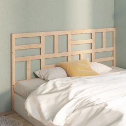 Wezgłowie łóżka, 186x4x104 cm, lite drewno sosnowe Lumarko!