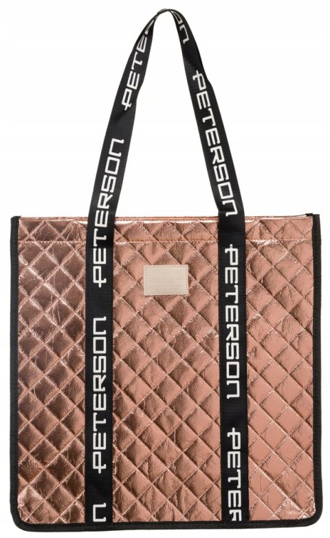 Duża torba damska z tkaniny syntetycznej - Peterson Lumarko!