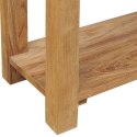 Stolik typu konsola, lite drewno tekowe, 120 x 30 x 80 cm Lumarko!