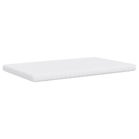 Materac piankowy, biały 140x190 cm, 7-strefowy, twardość 20 ILD Lumarko!
