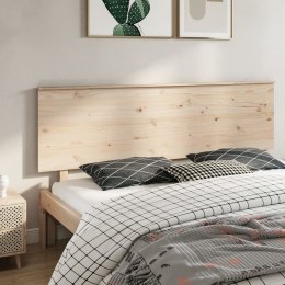 Wezgłowie łóżka, 204x6x82,5 cm, lite drewno sosnowe Lumarko!