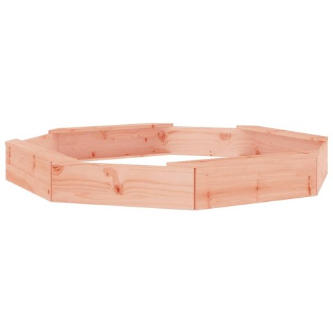 Piaskownica z siedziskami, ośmiokątna, lite drewno daglezjowe Lumarko!