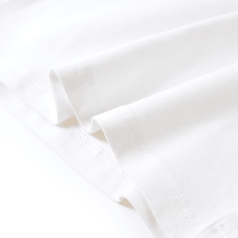 Koszulka dziecięca z krótkimi rękawami, ecru, 104 Lumarko! #