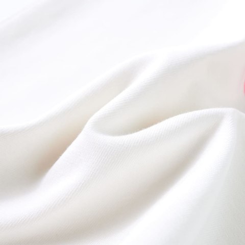 Koszulka dziecięca z krótkimi rękawami, ecru, 104 Lumarko! #