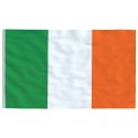Flaga Irlandii z masztem, 6,23 m, aluminium Lumarko!