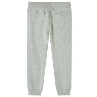Dziecięce spodnie dresowe, jasne khaki, 92 Lumarko!