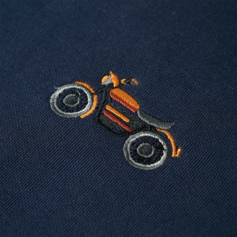 Bluza dziecięca, granatowy melanż, 116 Lumarko!