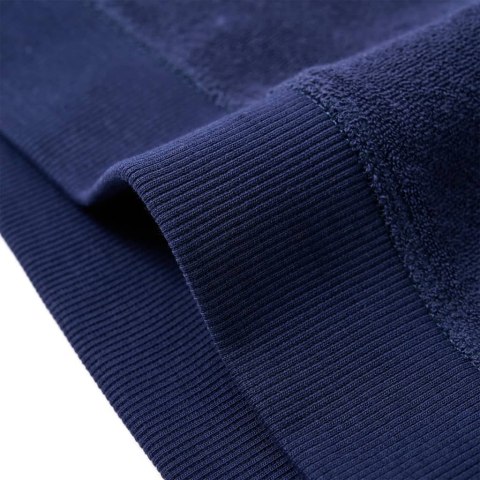 Bluza dziecięca z patchworkowym wzorem, granatowa, 128 Lumarko!