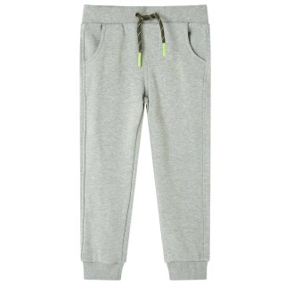 Dziecięce spodnie dresowe, jasne khaki, 104 Lumarko!