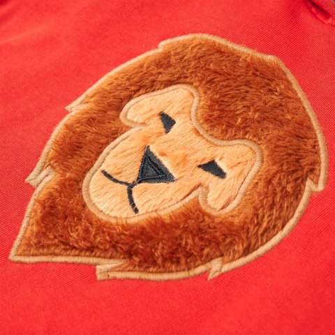 Bluza dziecięca z kapturem, czerwona, 128 Lumarko!