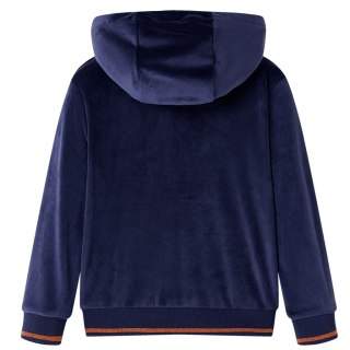 Bluza dziecięca z kapturem, motyw tęczy, granatowa, 92 Lumarko!