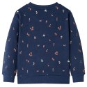 Bluza dziecięca, granatowy melanż, 128 Lumarko!