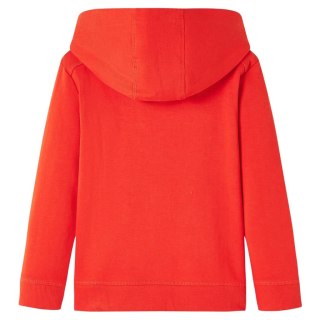 Bluza dziecięca z kapturem, czerwona, 116 Lumarko!