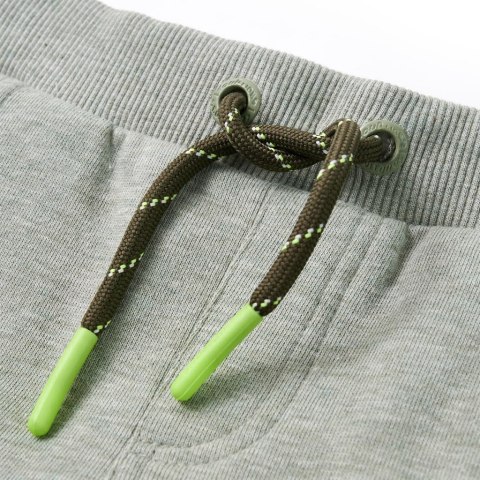 Dziecięce spodnie dresowe, jasne khaki, 140 Lumarko!