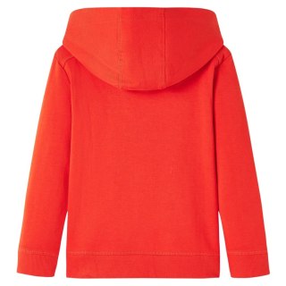 Bluza dziecięca z kapturem, czerwona, 92 Lumarko!