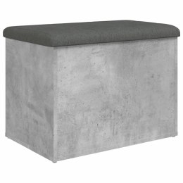 Ławka ze schowkiem, szarość betonu, 62x42x45 cm Lumarko!