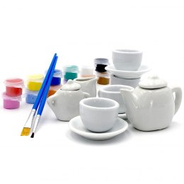 Zestaw Serwis Do Herbaty Ceramiczny Do Malowania Lumarko!