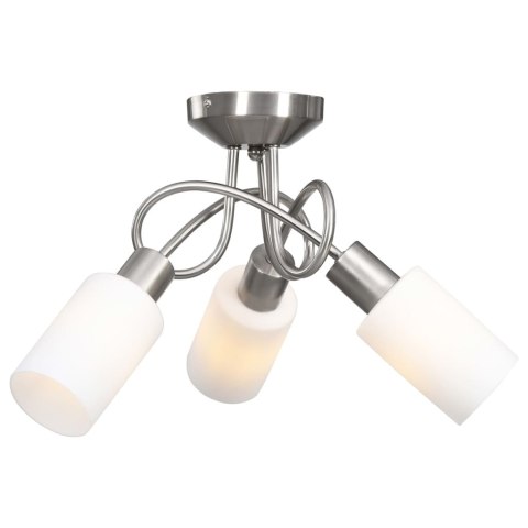 Lampa sufitowa z ceramicznymi kloszami na 3 żarówki E14 Lumarko!