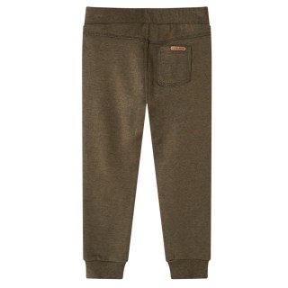 Dziecięce spodnie dresowe, melanż khaki, 104 Lumarko!