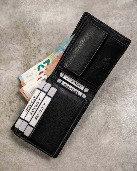 Zestaw prezentowy: portfel i brelok ze skóry ekologicznej - Rovicky Lumarko!