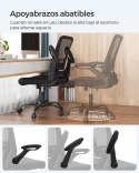 Krzesło Biurowe, Krzesło Biurowe, Krzesło Obrotowe Z Siatki, Ergonomiczne Krzesło Komputerowe, Podparcie Lędźwiowe, Oscylacyjne
