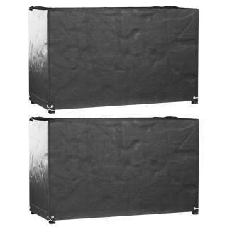 Pokrowce na meble ogrodowe, 2 szt., 8 oczek, 170x94x70 cm Lumarko!