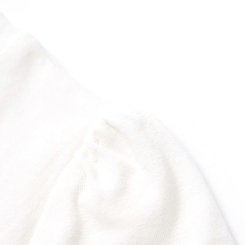 Koszulka dziecięca z krótkimi rękawami, ecru, 116 Lumarko!