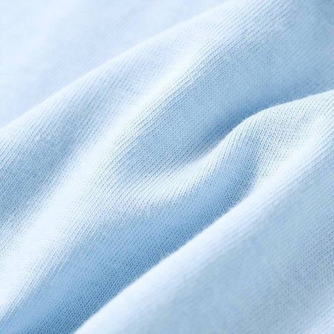 Koszulka dziecięca z nadrukiem busa, jasnoniebieska, 128 Lumarko! #