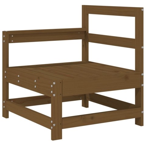 4-cz. zestaw mebli ogrodowych, miodowy brąz, drewno sosnowe Lumarko!