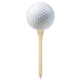 Kołki tee do golfa, 1000 szt., 70 mm, bambusowe Lumarko!