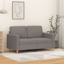 Sofa 2-osobowa, kolor taupe, 120 cm, tapicerowana tkaniną Lumarko!