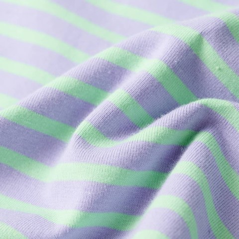 Dziecięca spódniczka w paski, prosty krój, jasna mięta, 104 Lumarko!