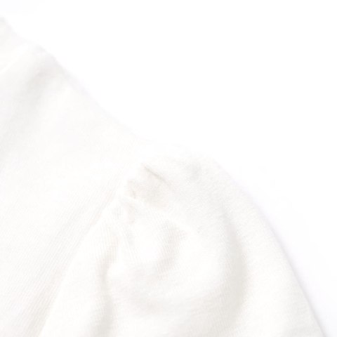 Koszulka dziecięca z krótkimi rękawami, ecru, 104 Lumarko!