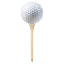 Kołki tee do golfa, 1000 szt., 54 mm, bambusowe Lumarko!