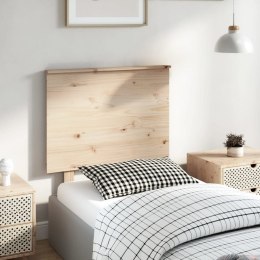Wezgłowie łóżka, 79x6x82,5 cm, lite drewno sosnowe Lumarko!