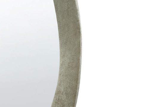 Lustro ścienne welurowe 59 x 90 cm zielone LENAX