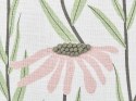 Poduszka dekoracyjna bawełniana w kwiaty z frędzlami 45 x 45 cm wielokolorowa GYNURA Lumarko!