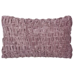 Poduszka dekoracyjna welurowa 30 x 50 cm fioletowa CHIRITA Lumarko!
